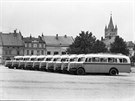 Autobusy ze Sodomkovy továrny. 