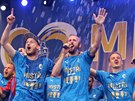 Oslavy fotbalového titulu v Plzni (19: května 2018)