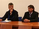 Zdenk Riegl (vpravo) dostal u Mstskho soudu v Brn ticetimsn trest...