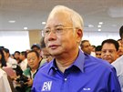 Konící premiér Malajsie Najib Razak.