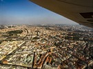 Praha, 18. kvtna 2018.  Vzducholo Zeppelin, vyhlídkový let nad Prahou,...