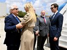 Do Izraele piletla i dcera amerického prezidenta Ivanka Trumpová a Jared...