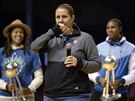 Hlavní trenérka Cheryl Reeveová obreela triumf Minnesota Lynx v WNBA.