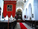 Vnitní vybavení kostela pochází ze 17. a 18. století.