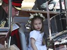 Princezna Charlotte na svatb prince Harryho a Meghan Markle (Windsor, 19....