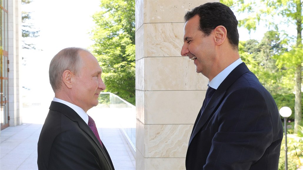 Syrský prezident Asad se setkal v Soči se svým ruským protějškem Putinem. (17....