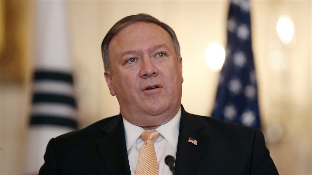 Americký ministr zahrani�í Mike Pompeo