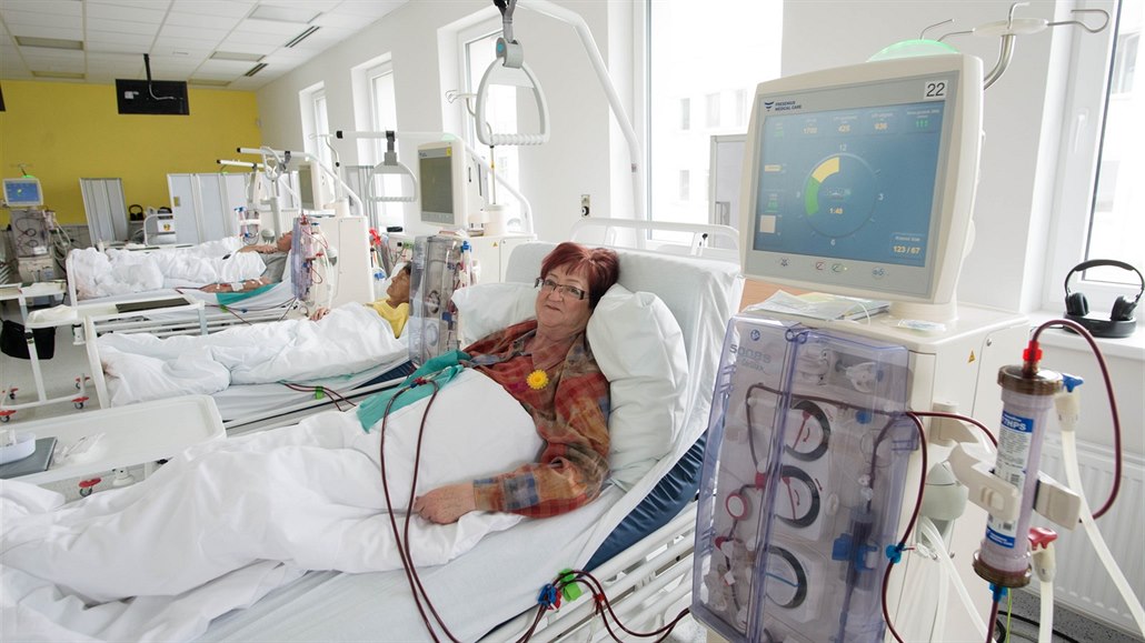 Nové hemodialyzační středisko v Kroměřížské nemocnici.