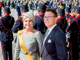 Nizozemská princezna Laurentien a princ Constantijn (Haag, 19. září 2017)