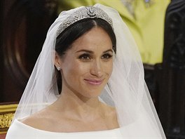 Nevsta Meghan Markle (Windsor, 19. kvtna 2018)