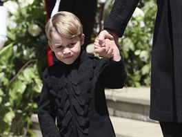 Princ George na svatbě prince Haryho a Meghan Markle (Windsor, 19. května 2018)