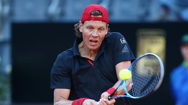 Tom Berdych na turnaji v m.