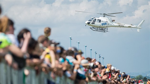 Na letišti v Hradci Králové se konal 17.ročník přehlídky vrtulníkové techniky,akrobatických letadel a záchranných složek Helicopter Show (12. května 2018).