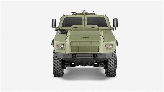 Zetor představil taktické obrněné vozidlo GERLACH 4x4