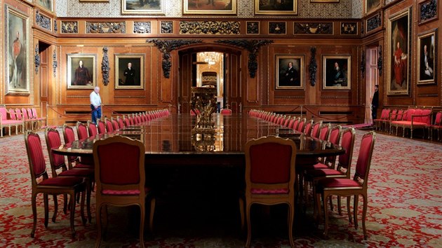 Ve sttnch apartmnech mete obdivovat nejkrsnj umleck dla z krlovskch sbrek: Rembrandta, Rubense, van Dycka i Canaletta.