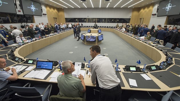 Petr Pavel naposledy v čele zasedání Vojenského výboru NATO v novém bruselském sídle Aliance