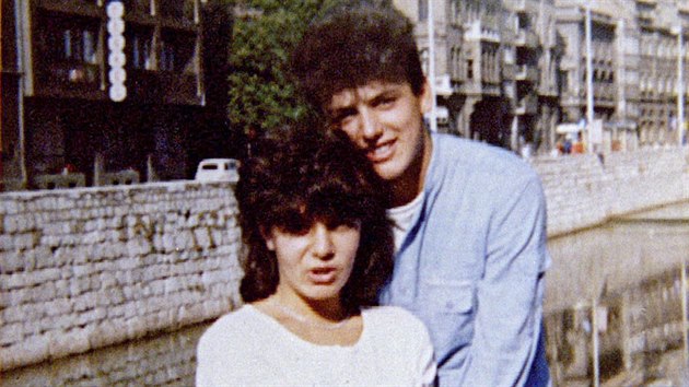 Admira Ismičová a Boško Brkič na snímku z roku 1985