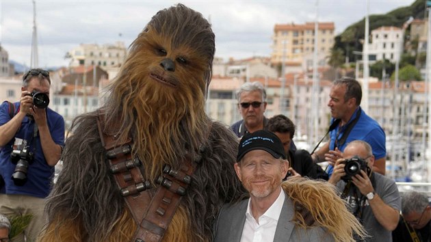 vejkal a reisr Ron Howard v Cannes pedstavili film Solo: Star Wars Story (15. kvtna)