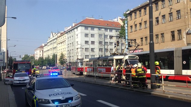 Ve Vrovicch srazila tramvaj enu. (18.5.2018)