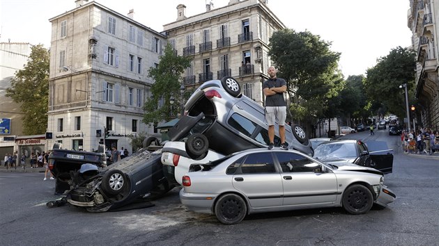 Z nat��en� sn�mku Taxi 5