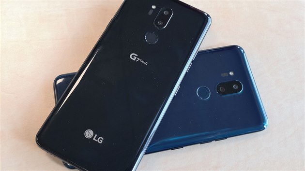 LG G7 ThinQ volí konzervativnější barvy, do prodeje u nás zamíří v klasickém černém a tmavě modrém provedení. Zástupci firmy očekávají, že modrá bude populárnější variantou.