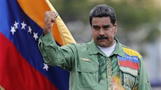 Pedvolební mítink venezuelského prezidenta Nicoláse Madura v Caracasu (17....