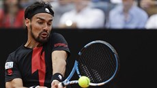 Fabio Fognini ve tvrtfinále turnaje v ím.