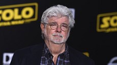 George Lucas na premiée filmu Solo: Star Wars Story v Los Angeles (10. kvtna...
