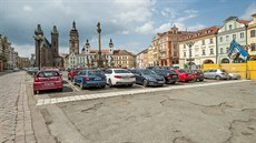 Velké nám�stí v Hradci Králové (10. kv�tna 2018)