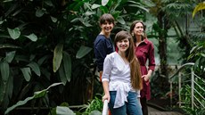Zleva Zuzana Gaparoviová, Aneta Vachová a Tereza Pibylová