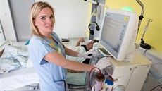 Nové hemodialyza�ní st�edisko v Krom��í�ské nemocnici vzniklo v roce 2018