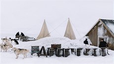 Základna výpravy ve filmu Amundsen