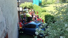 Dopravní nehoda v Machov� (13. 5. 2018)