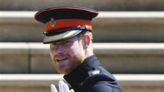 Ženich princ Harry (Windsor, 19. května 2018)