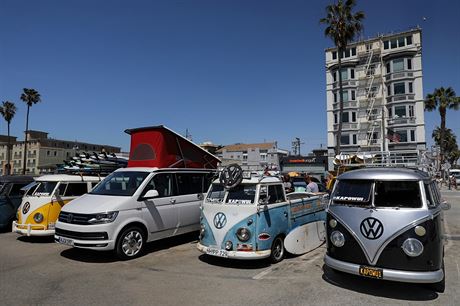 S Volkswagenem California po Kalifornii