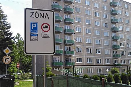 Sídlit U Pivovaru patí mezi místa, kde je v Jihlav rezidentní parkovací zóna.