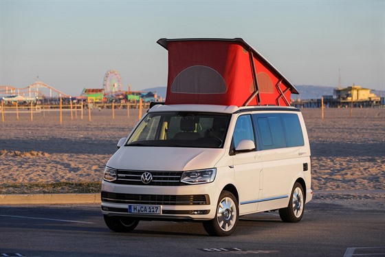 S Volkswagenem California po Kalifornii