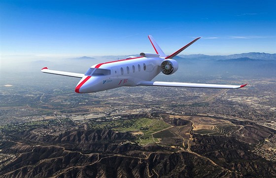 Zunum JetSuite by se ml stát prvním letadlem s hybridními elektrickými motory.