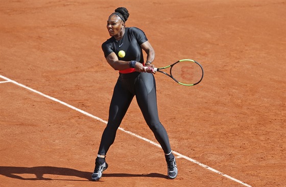 Serena Williamsová a její módní kreace na Roland Garros 2018. 