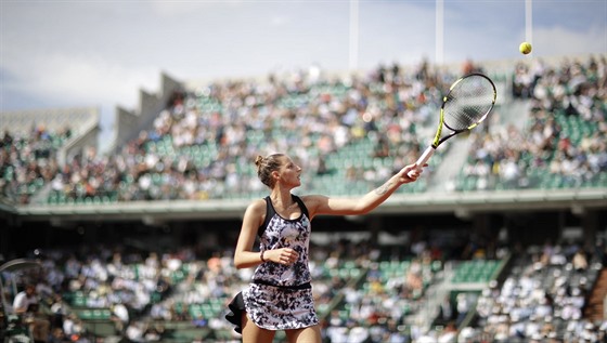 Kristýna Plíková na Roland Garros, archivní snímek