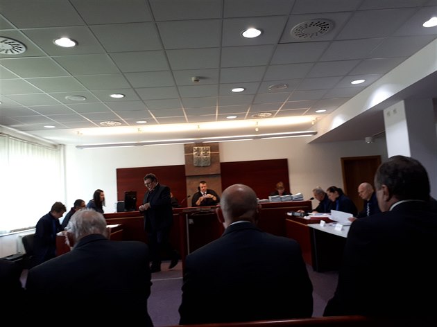 Soud zaal eit zakázku na údrbu zelen v Ostrav-Jihu. Na snímku od soudce...