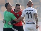 Radost fotbalist Karviné z výhry nad Jihlavou a udrení v první lize