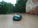 Hasii zasahovali u povodn v Kotovicích na Plzesku.