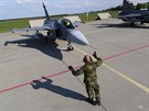 etí letci na cviení NATO Tiger Meet v Polsku