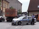 Nehoda policejn�ho auta