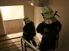Zásah hasi kvli ohni v 9. pate v olomouckém hotelu v Jeremenkov ulici u...