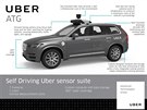 Samoídící auto Uber je vybaveno celou adou pokroilých senzor, vetn...