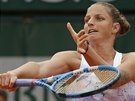 eská tenistka Karolína Plíková vrací mí v prvním kole Roland Garros Barboe...