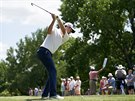 Anglický golfista Justin Rose na turnaji PGA Tour ve Fort Worthu.