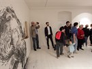 Vernisá výstavy Hynka Martince v Galerii Dm (5. 5. 2018)